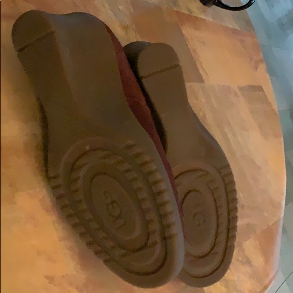 COPY - UGG Suede Wedge Heels - Picture 8 of 8